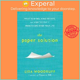 Sách - The Paper Solution by Lisa Woodruff (US edition, paperback)