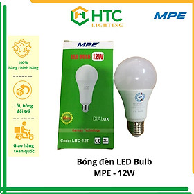 Bóng đèn tròn led bulb 12w - thương hiệu mpe
