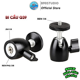 Đầu BI CẦU Ball Head Q39 quay 360 toàn cảnh  Gía Đỡ cho máy ảnh 