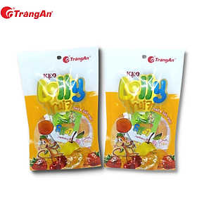 Combo 2 Gói Kẹo Trái Cây Loly Fruit 72g, Thơm Ngon Nhiều Vị