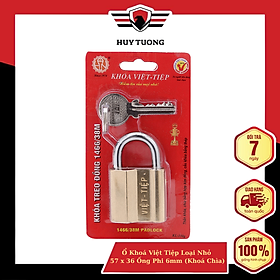Mua Ổ Khoá Việt Tiệp Loại Nhỏ 57 x 36 Ống Phi 6mm (Khoá Chìa)