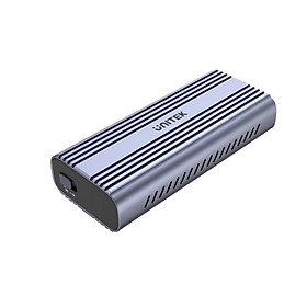 Mua HỘP ĐỰNG Ổ CỨNG DI ĐỘNG SSD GIAO DIỆN USB-C 10GB RA CỔNG M2 PCLE/SATA ENCLOSURE S1225A UNITEK - HÀNG CHÍNH HÃNG