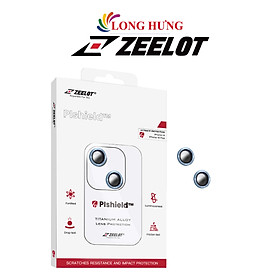 Dán Camera cường lực viền màu chống va đập Zeelot PIshield 14 Pro Max 14