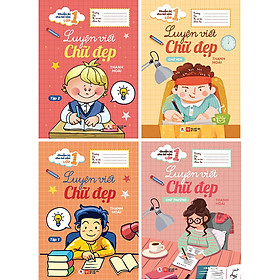 [Download Sách] Combo Luyện Viết Chữ Đẹp (4 Cuốn) - (Luyện Viết Chữ Đẹp Tập 1 + Luyện Viết Chữ Đẹp Tập 2 + Luyện Viết Chữ Đẹp Chữ Thường + Luyện Viết Chữ Đẹp Chữ Hoa) ( Tặng poster An toàn cho bé)