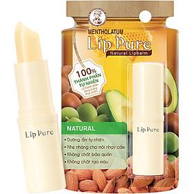 Son Dưỡng Không Màu Thành Phần Tự Nhiên Lip Pure 3.9g - Natural Không Mùi