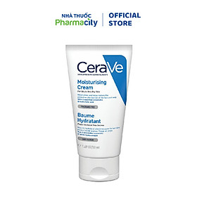 Kem dưỡng ẩm CERAVE Moisturising Cream dành cho da khô (Tuýp 50ml)
