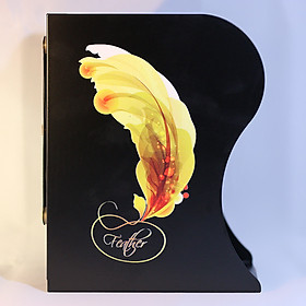 Kệ Chặn Sách Xếp - Hình Lông Vũ