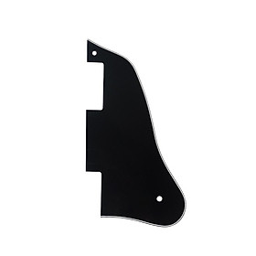 Durable 3-ply 2-hole Pickguard Scratch Plate for Gibson ES335 Guitar Replacement Parts Black