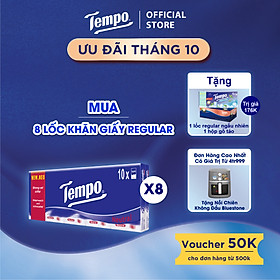 Khăn giấy bỏ túi cao cấp Tempo Regular - 4 Lớp Bền Dai - Thương hiệu Đức