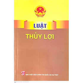 Luật Thủy lợi 