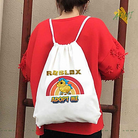 BALO robolux MINI AOMIVN DÂY RÚT ĐEO VAI 33x38cm NHỎ XINH UNISEX CHẤT CANVAS CUTE TIỆN ÍCH DU LỊCH DẠO PHỐ