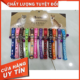 VÒNG CỔ CHUÔNG CHÓ MÈO 2 LỚP 1,5CM