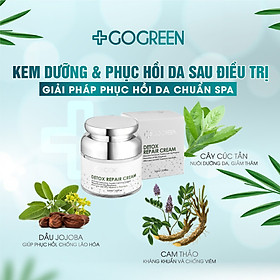 GOGREEN DETOX REPAIR CREAM – Kem dưỡng và phục hồi da – 50 ml