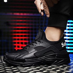 Giày sneaker nam cao cấp siêu nhẹ, siêu bền đế cao phong cách Hàn Quốc