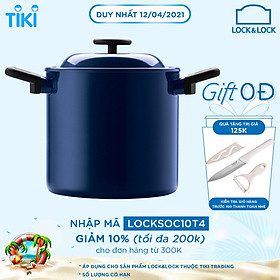 Nồi Decor Lock&Lock LDE1204IH Hai Tay Cầm (20cm) - Màu Navy