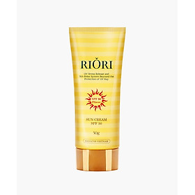 Kem Chống Nắng Không Trôi RIORI SUN CREAM SPF50/ PA+++ 50g