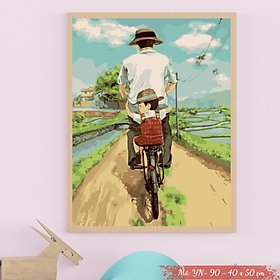 Mua Tranh Sơn Dầu Số Hoá Tự Tô Màu - YN 90