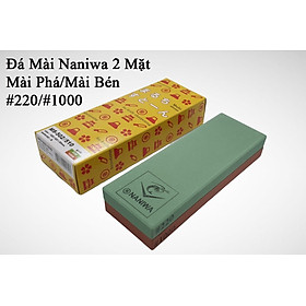 Đá Mài Nhật Bản Naniwa 2Mặt: Mài Phá/Bén #220/#1000, MS-502/510 (170X55X30)- TsubameSanjo Japan Shop