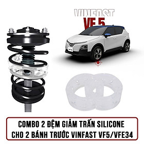 Đệm giảm trấn cho giảm sóc xe ô tô VINFAST VF5 và VFe34 Đệm Lò Xo Giảm Sốc