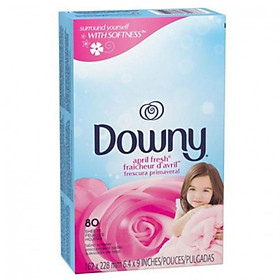 Giấy thơm Downy Fabric April Fresh 80 tờ - USA