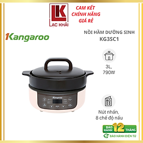 Mua Nồi hầm dưỡng sinh Kangaroo KG3SC1 3 lít - Hàng chính hãng