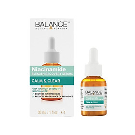 Serum Balance Active Formula Niacinamide Blemish Recovery Ngừa Mụn Mờ Thâm Cải Thiện Da 30ml