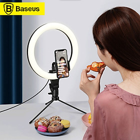 Xiaomi Youpin Baseus Table Light Lamp 3 Light Color 10 Inch Light Ring Studio Camera Ring Light Video Light Universal