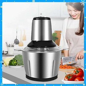 Mua MÁY XAY THỊT CÔNG SUẤT XAY ĐƯỢC 2-4KG NGUYÊN LIỆU/MẺ - 2000ml - Hàng Chất Lượng