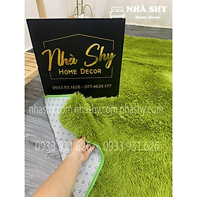 Mua Thảm Lông Trải Sàn Chống Trượt Dùng Cho Phòng Khách/ Phòng Ngủ Size 40x1m2