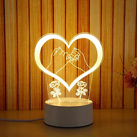 Mua Đèn trang trí bàn làm quà tặng  đèn decor 3 màu điều chỉnh bằng nút cảm ứng với nhiều kiểu mẫu