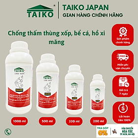 Sơn Chống Thấm Thùng Xốp - Hồ Cá - Hồ Xi Măng, Chống Rêu / TAIKO SAKANA Dung Tích 100-200-300-500ml