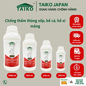 Sơn Chống Thấm Thùng Xốp - Hồ Cá - Hồ Xi Măng, Chống Rêu / TAIKO SAKANA Dung Tích 200ml.