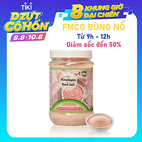 Muối Hồng Himalaya Dạng Nhuyễn (500g) – Theo Tiêu Chuẩn Muối Ăn Bộ Y Tế