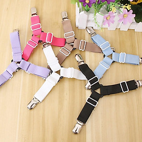 Mua Kẹp ga giường chống xê dịch set gồm 4 chiếc - Set 4 chiếc kẹp ga giường chống sê dịch - Bộ 4 đai kẹp ga giường