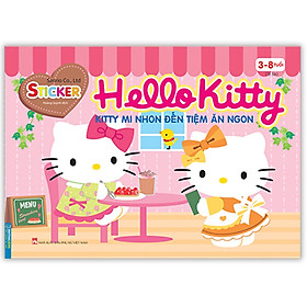 Sách -  Hello Kitty - Kitty mi nhon đến tiệm ăn ngon (3-8 tuổi)