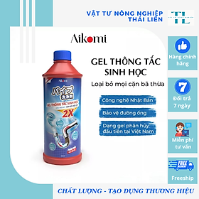 Mua Gel thông tắc sinh học AIKOMI vệ sinh bảo vệ đường ống  làm sạch  chậu rửa bát  nhà vệ sinh  cống