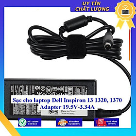 Sạc cho laptop Dell Inspiron 13 1320 1370 Adapter 19.5V-3.34A - Hàng Nhập Khẩu New Seal