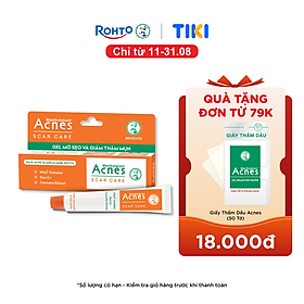 Kem mờ sẹo và thâm dạng gel Acnes Scar Care 12g