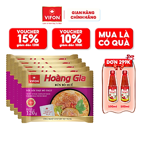 Thùng 18 bún bò huế hoàng gia vifon