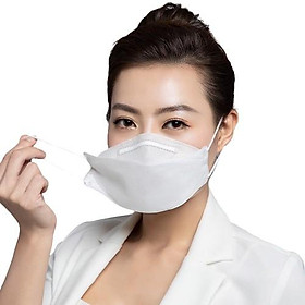 Set 10 Khẩu Trang 4D, 4 Lớp, Lọc Bụi, Kháng Khuẩn, Khẩu Trang 4 Lớp DC Mask