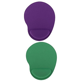 2x Rest Comfort Wrist Support Mat Mouse Mice Pad for Gamer Gaming Computer