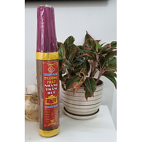 Mua (500gram-1kg)Nhang trầm huế sạch Trường Phát(30cm-40cm) ít khói an toàn sức khỏe