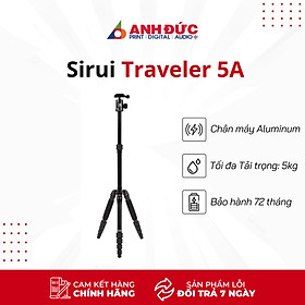 Mua Chân máy ảnh Sirui Traveler 5A - Hàng Chính Hãng