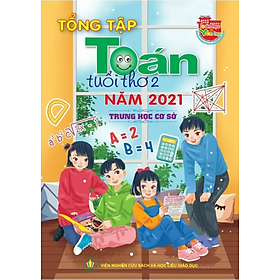 Hình ảnh Sách Tổng tập Toán tuổi thơ 2 Năm 2021 Trung Học Cơ Sở