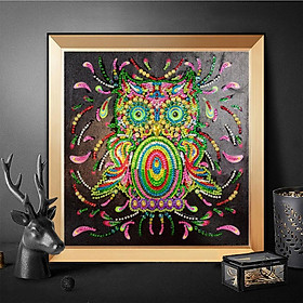 DIY 5D Eagle Diamond Painting Embroidery Special Shaped Home Decor 30x30cm