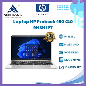 Mua LAPTOP HP PROBOOK 450 G10 (9H8H1PT) (I7 1355U/16GB RAM/512GB SSD/15.6 FHD/WIN11/BẠC) - Hàng Chính Hãng - Bảo Hành 12 Tháng