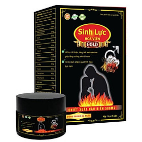 Sinh Lực Hoa Viên Gold, hỗ trợ tăng tiết testosterone giúp tăng cường sinh lý nam