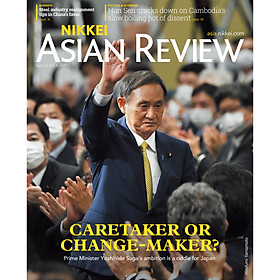 Hình ảnh Nikkei Asian Review: CARETAKER OR CHANGE-MAKER? - 38.20, tạp chí kinh tế nước ngoài, nhập khẩu từ Singapore