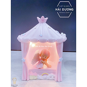 Mua Đèn ngủ trang trí hình mèo con - cô bé siêu dễ thương - món quà cho bé và trang trí decor căn phòng