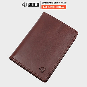 Ví Card Nam Da Bò 4U Sang Trọng Đựng Thẻ Nhỏ Gọn FC245